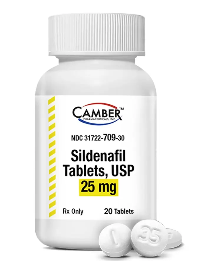 20 Sildenafil and 20 Tadalafil ED Pills - Sildenafil Citrate Camber